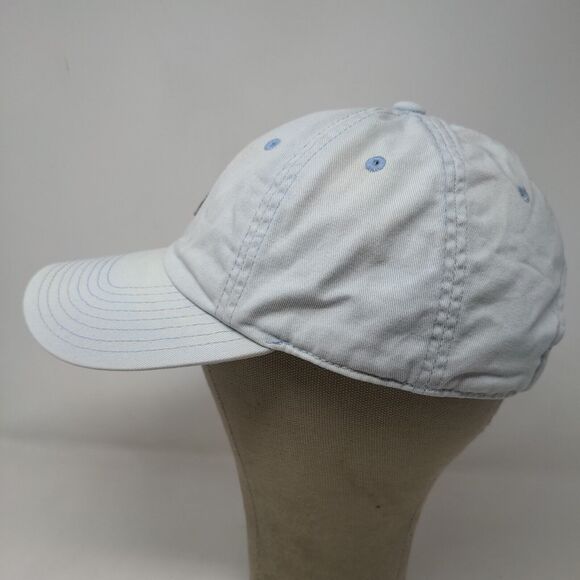 American Needle Men's Slideback Hat Light Blue Adjustable Embroidered Logo - Picture 5 of 12